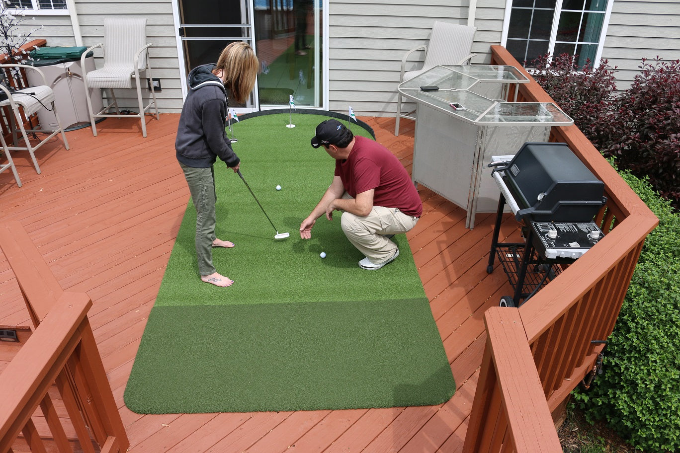 Big Moss Commander 1 level Stand Alone Putting Greens