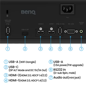 BenQ AK700ST 4000-Lumen 4K Short Throw Laser Golf Simulator Projector