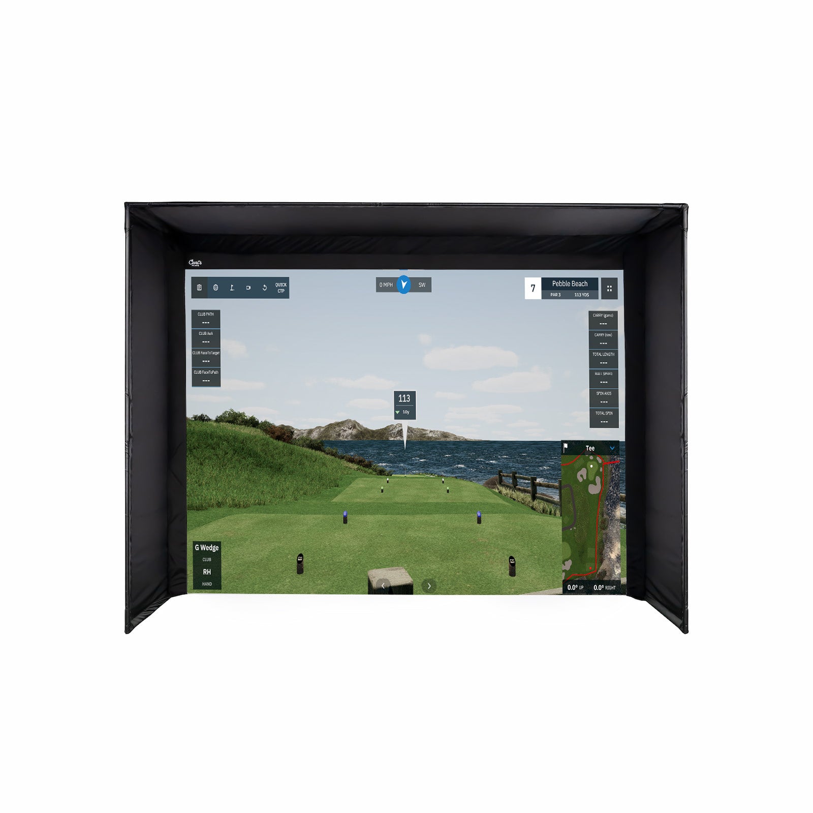 Carl's Place DIY Golf Enclosure Kit with Impact Screen