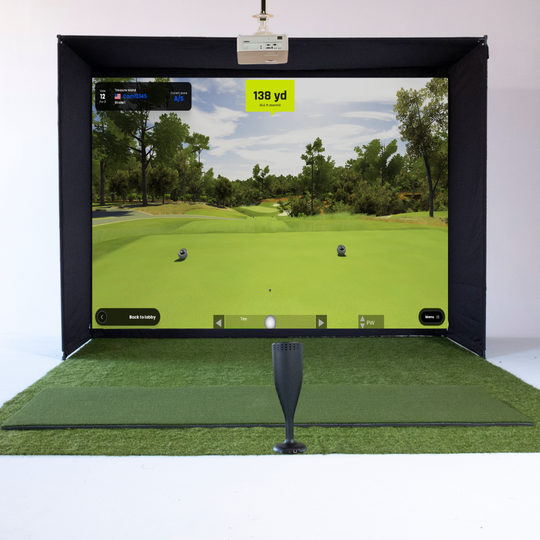 RSG ONE Golf Simulator Studio Bundle