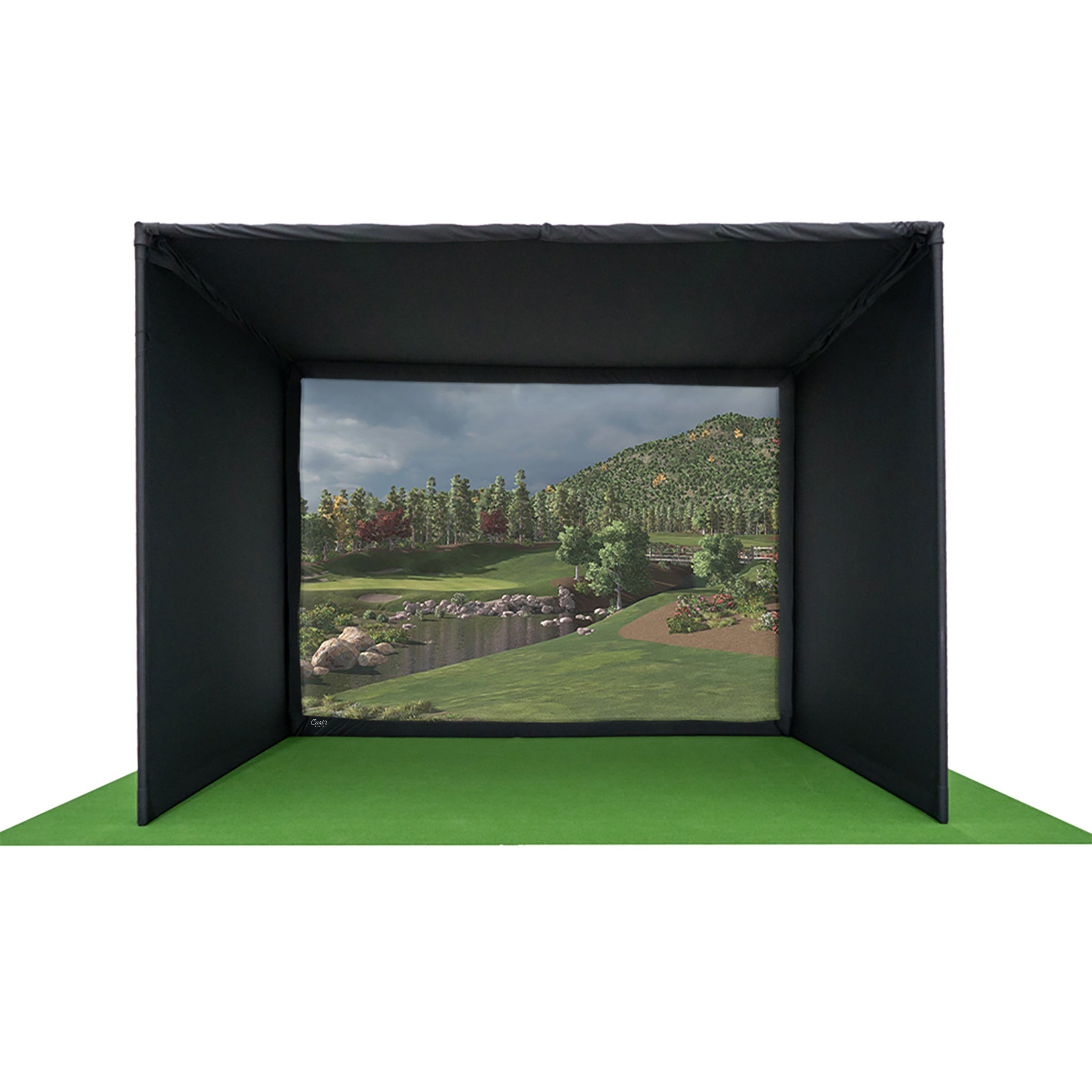 Carl's Place Pro Golf Enclosure Kit with Impact Screen