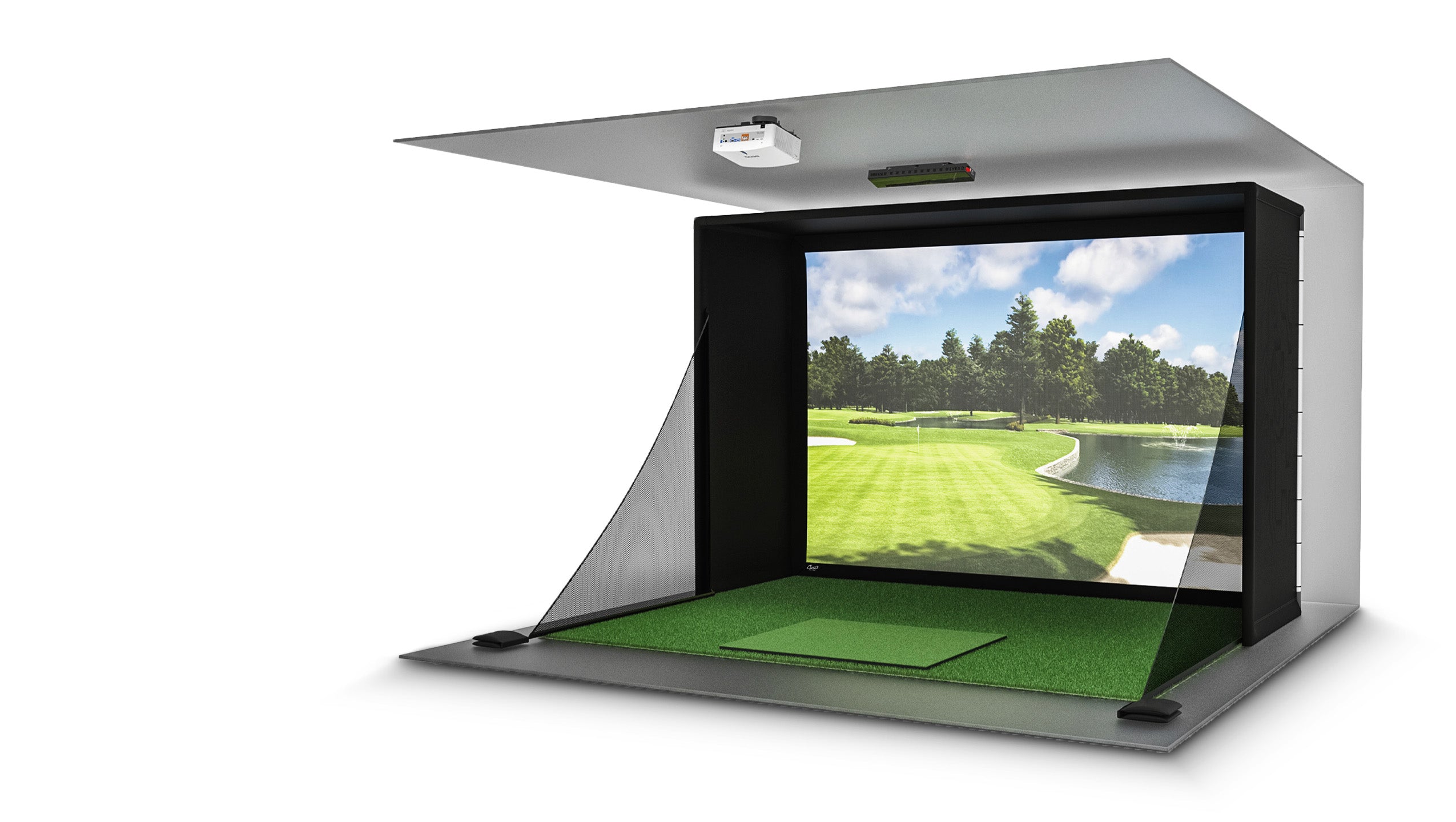 Carl's Place Pro Golf Enclosure Kit with Impact Screen