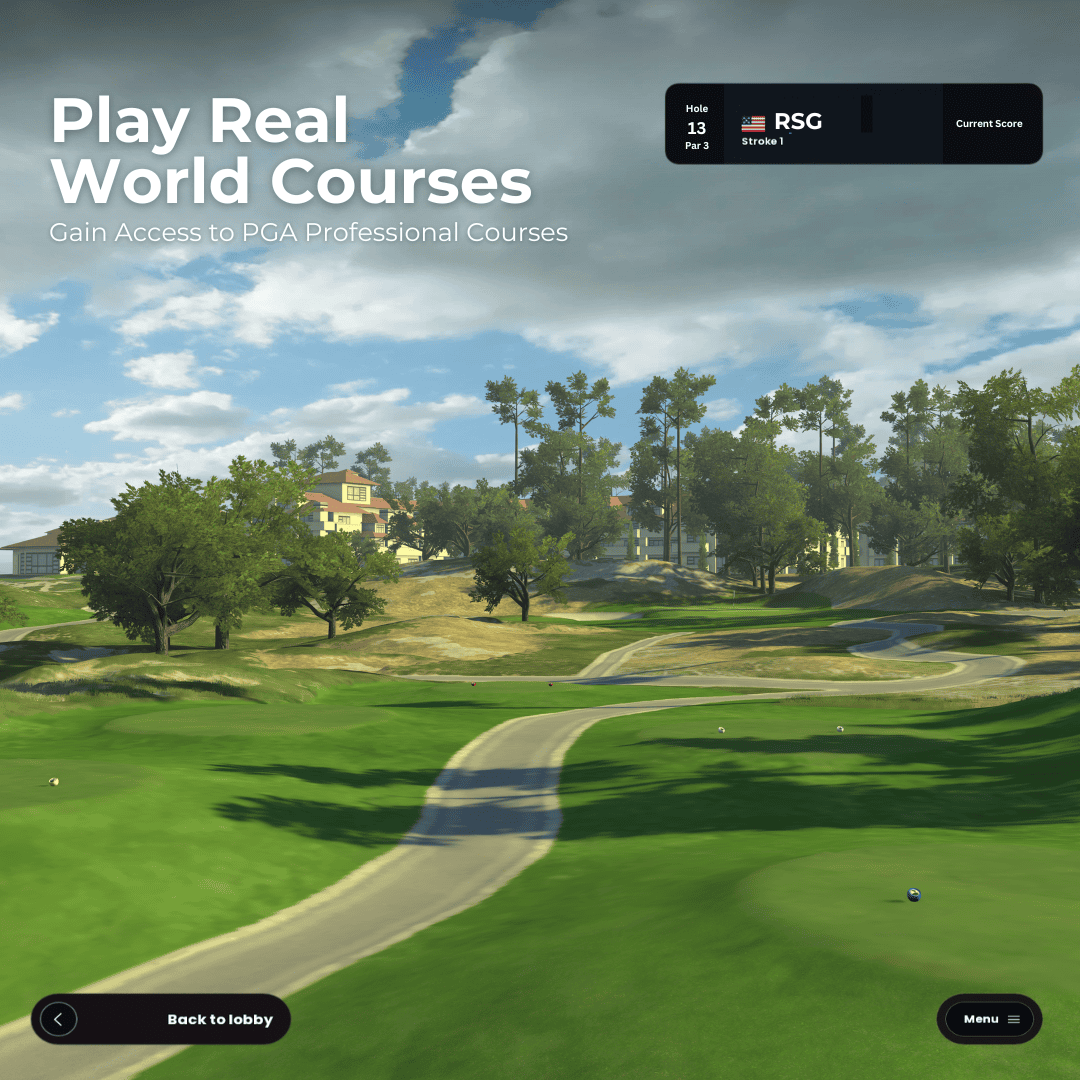 RSG ONE Golf Simulator Starter Bundle