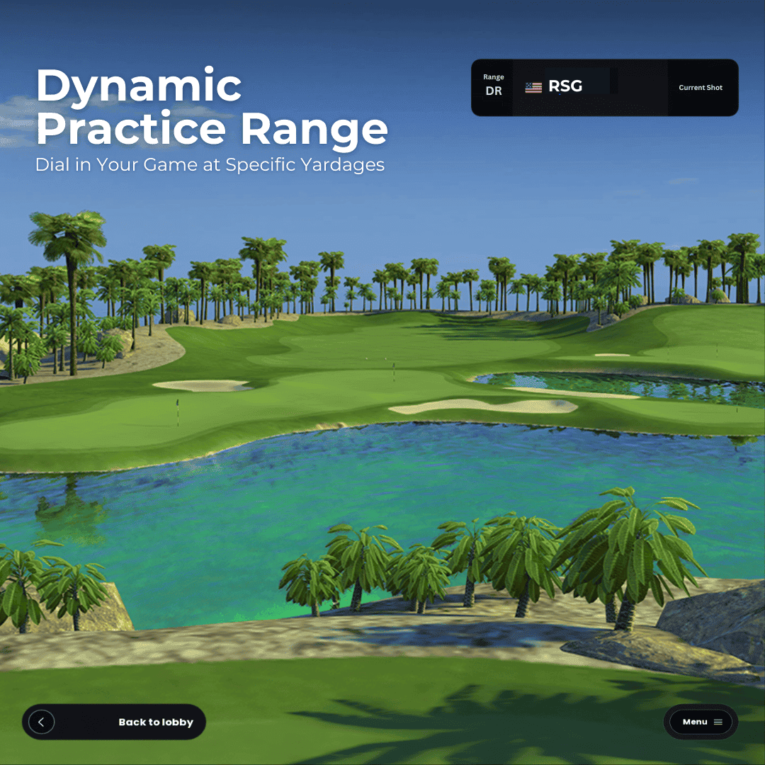 RSG MOBILE Studio Bundle Golf Simulator